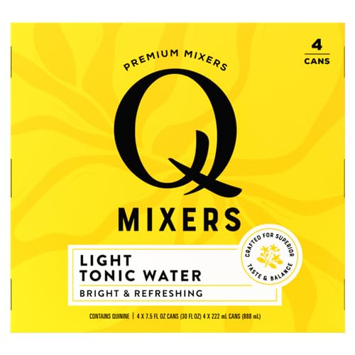 Q TONIC: Water Tonic Light 4Pk, 30 fo