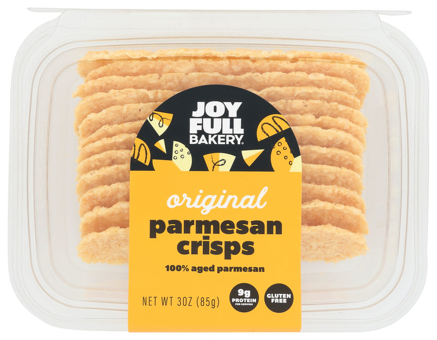 JOYFULL BAKERY: Original 100% Parmesan Crisp, 3 oz