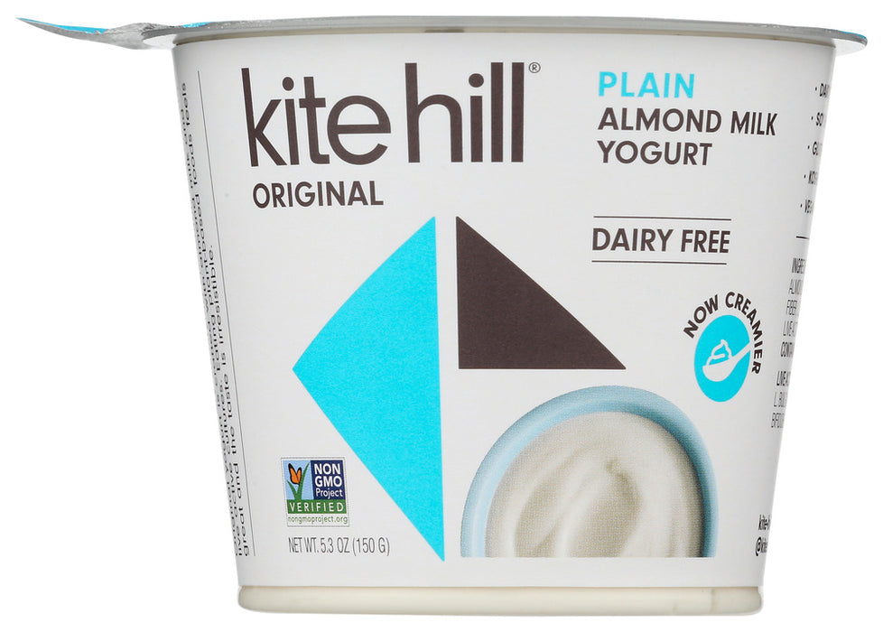 KITE HILL: Plain Almond Milk Yogurt, 5.30 oz