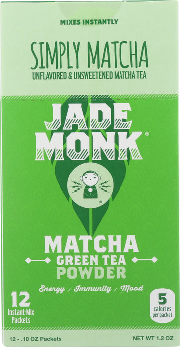 JADE MONK: Simply Matcha Tea, 2.88 oz