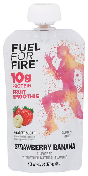 FUEL FOR FIRE: Smoothie Prtn Strwbry Bana, 4.5 oz
