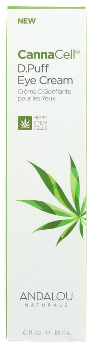 ANDALOU NATURALS: CannaCell D.Puff Eye Cream, 0.6 fl oz