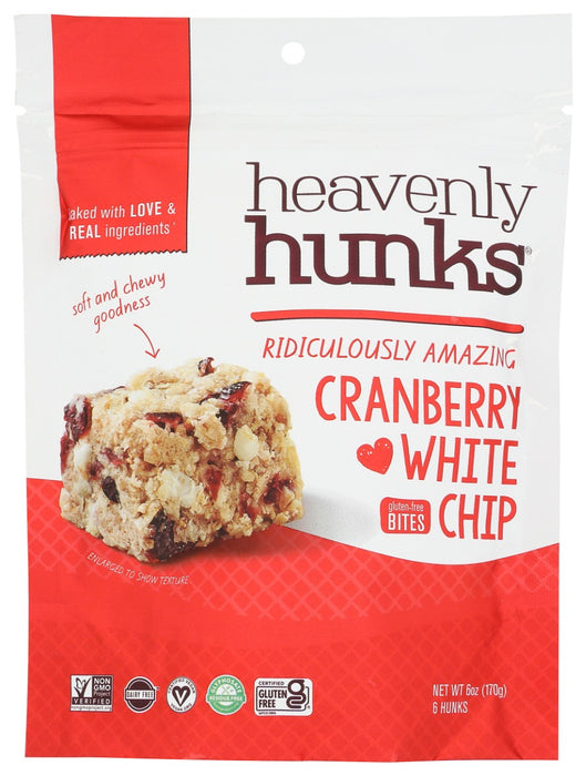 E&CS SNACKS: Cranberry White Chip Heavenly Hunk Cookie, 6 oz