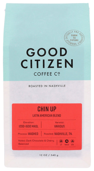 GOOD CITIZEN: Coffee Chin Up Blend, 12 oz
