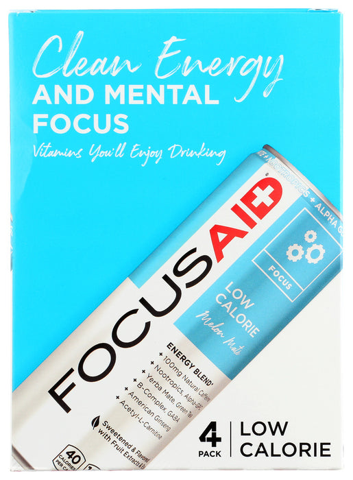 LIFEAID BEVERAGE: Focusaid 4Pk, 48 fo
