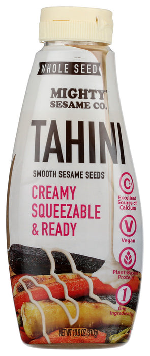 MIGHTY SESAME CO: Tahini Squeeze Whole Seed, 10.9 oz