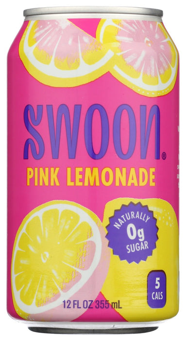 SWOON: Lemonade Pink Zero Sugar, 12 fo