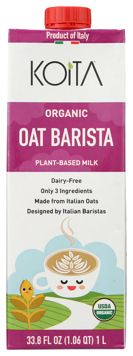 KOITA: Milk Oat Barista, 33.8 fo