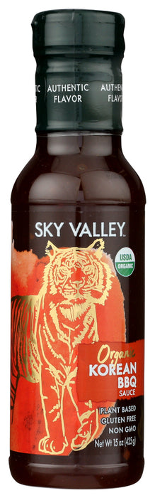 SKY VALLEY: Sauce Bbq Korean, 15 fo