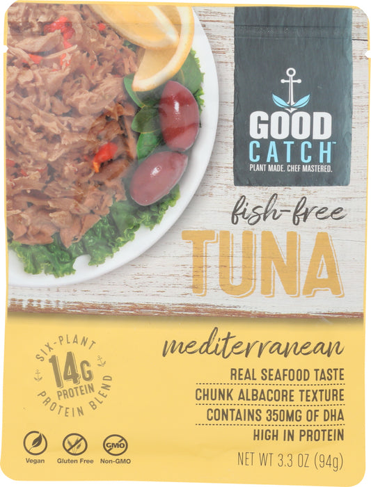 GOOD CATCH: Mediterranean Plant Based Tuna, 3.3 oz