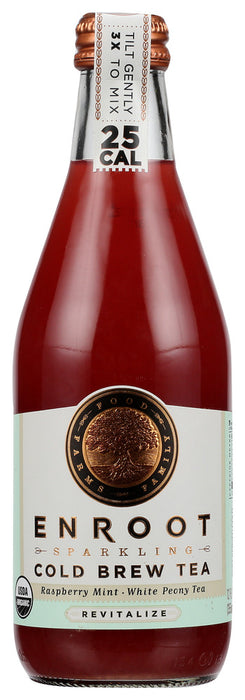 ENROOT: Raspberry Mint White Peony Tea, 12 fo