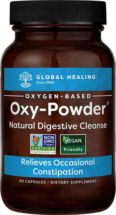 GLOBAL HEALING: Digestive Oxy Powder, 60 CP