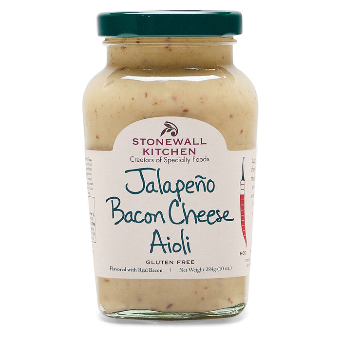 STONEWALL KITCHEN: Aioli Jalapeno Bacon Chs, 10.25 OZ