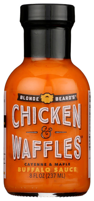 BLONDE BEARDS: Chicken Waffles Buffalo Sauce, 8 fo