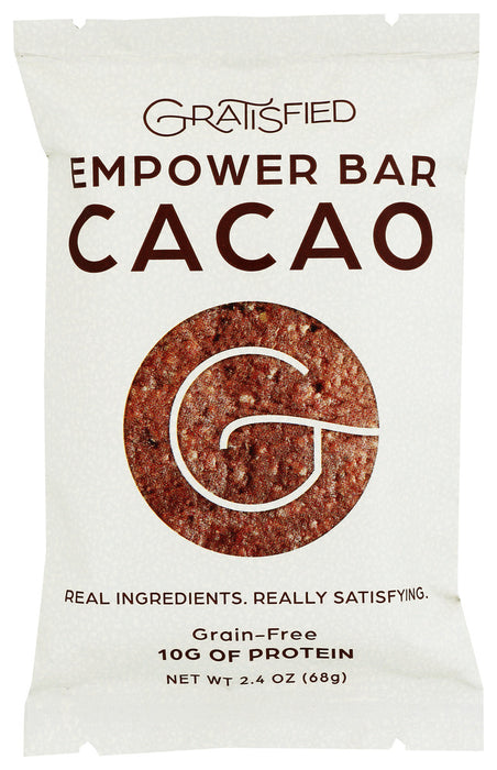 GRATISFIED: Empower Bar Cacao, 2.4 oz