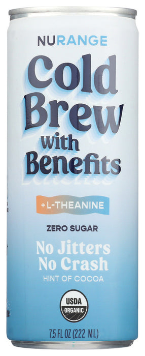 NURANGE COFFEE: Cold Brew Coffee Plus, 7.5 fo
