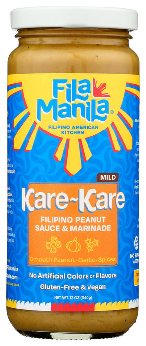 FILA MANILA: Kare Kare Marinade Sauce, 12 oz