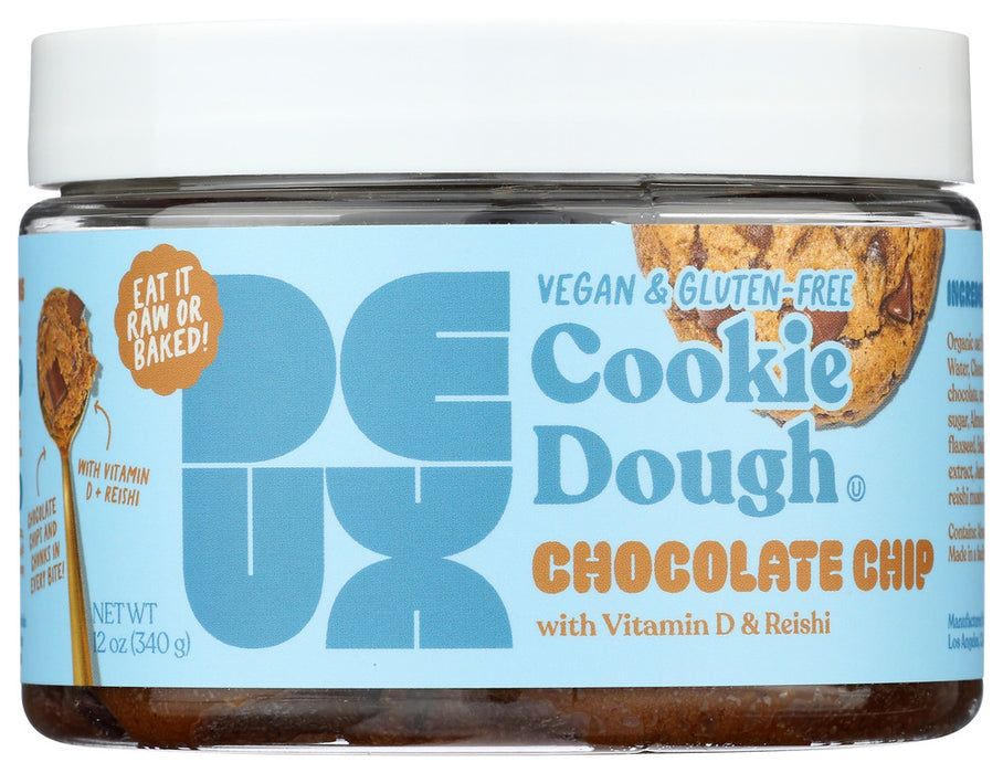 DEUX: Dough Cookie Choc Chip, 12 oz