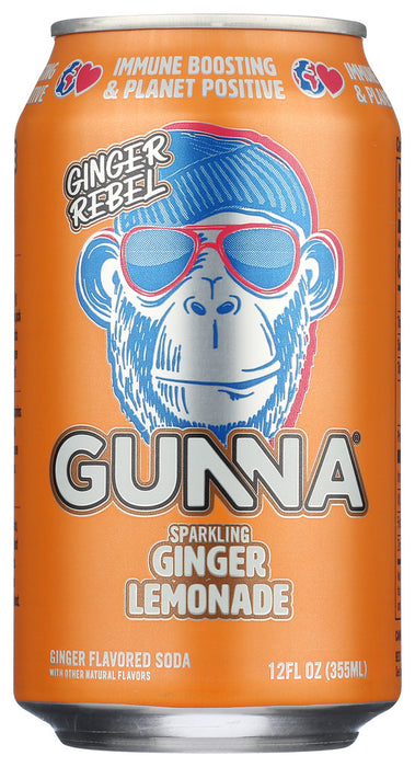 GUNNA: Lemonade Sparklng Ginger, 12 FO