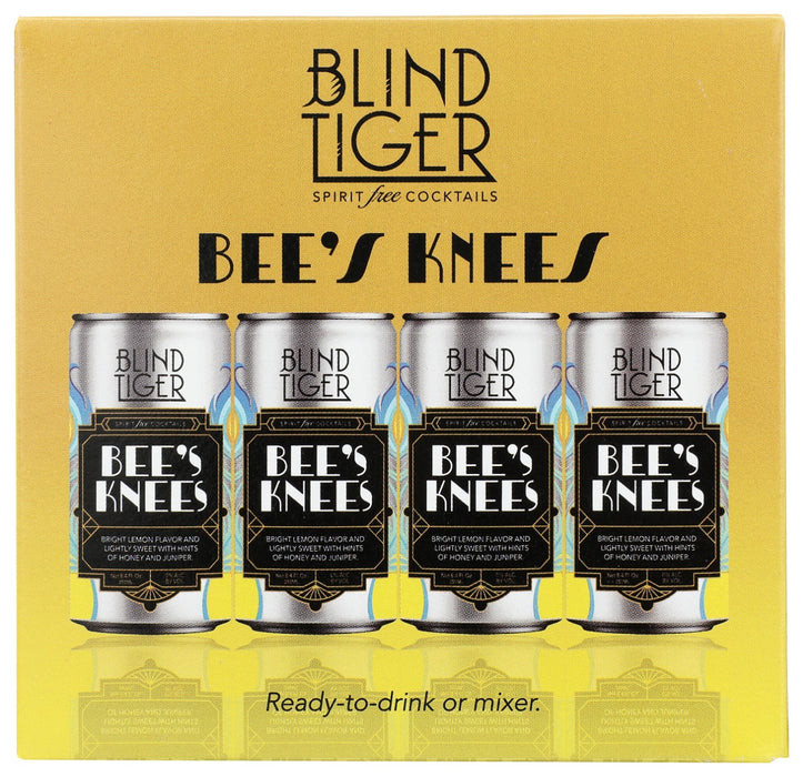 BLIND TIGER: Bright Lemon And Rich Honey Flavor 4 Cans, 33.6 oz