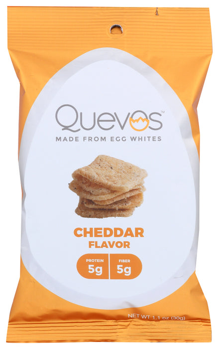 QUEVOS: Chip Potato Cheddar, 1 oz