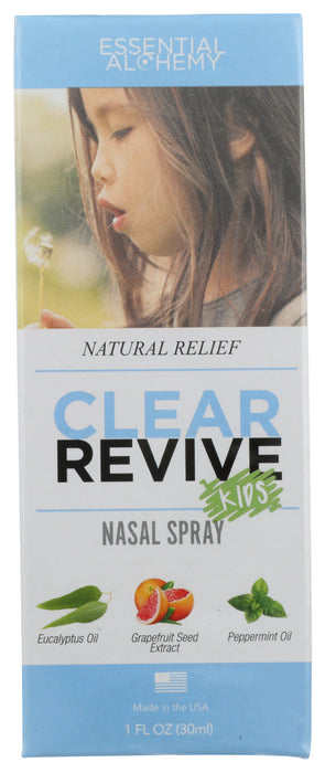 CLEAR REVIVE: Kids All Natural Nasal Spray, 1 oz