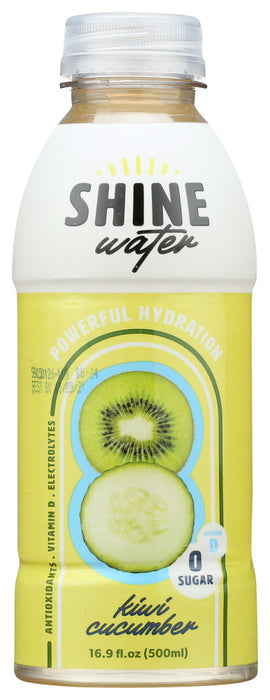 SHINEWATER: Kiwi Cucumber Water, 16.9 fo