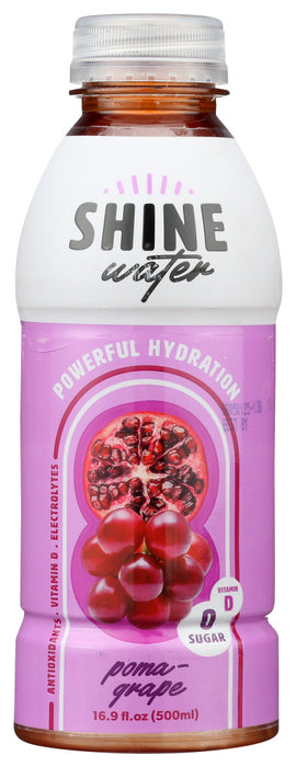 SHINEWATER: Poma Grape Water, 16.9 fo