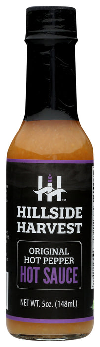 HILLSIDE HARVEST: Original Hot Pepper Hot Sauce, 5 fo