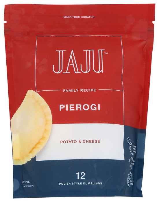 JAJU: Pierogi Potato And Cheese, 14 oz