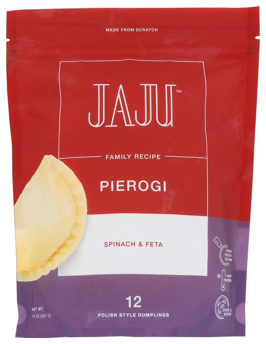 JAJU: Feta Spinach Pierogi, 14 oz