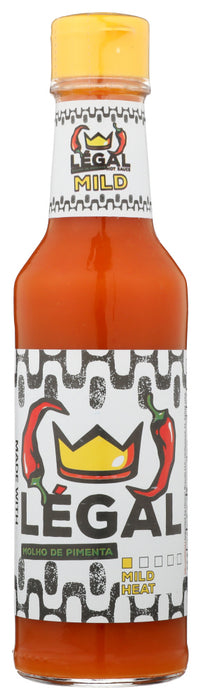 LEGAL HOT SAUCE: Sauce Mild Single, 5 fo