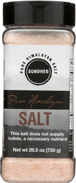 SUNDHED: Salt Himalayan Jar Fine, 750 grams