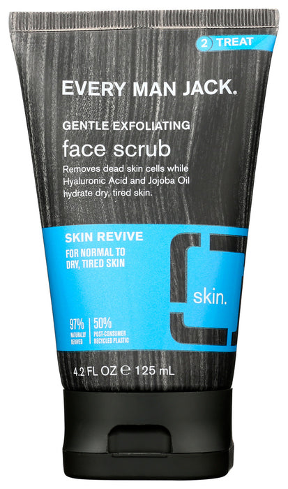 EVERY MAN JACK: Gentle Exfoliating Face Scrub, 4.2 fo