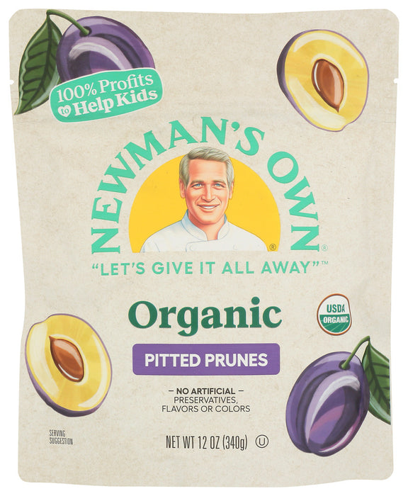 NEWMAN'S OWN: Organic California Prunes, 12 oz