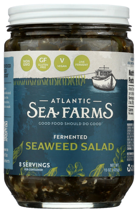 ATLANTIC SEA FARMS: Salad Fermented Seaweed, 15 oz