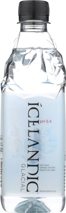 ICELANDIC GLACIAL: Water Spring Natural, 500 ml