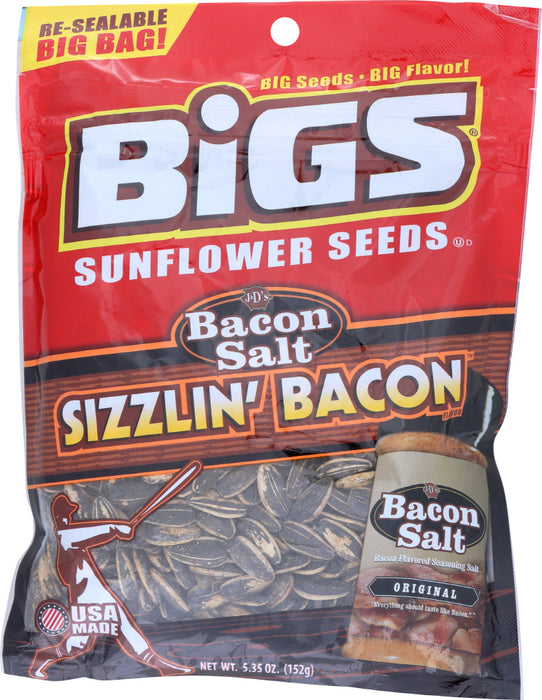 BIGS: Seed Snflwr Bacon Salt, 5.35 oz