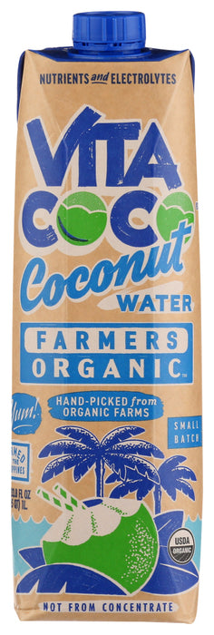 VITA COCO: Water Coconut Organic, 33.8 FO