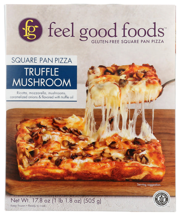 FEEL GOOD FOODS: Truffle Mushroom Pizza, 17.8 oz