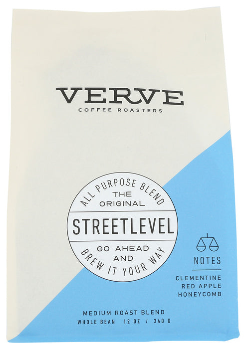 VERVE COFFEE ROASTER: Streetlevel Whole Bean Coffee, 12 oz