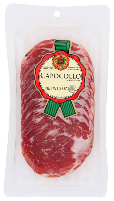 DANIELE: Capocollo Sliced, 3 oz