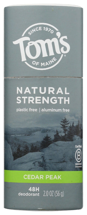 TOMS OF MAINE: Deodorant Mens Cedar Peak, 2 oz