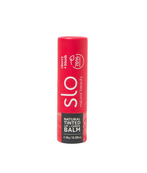 SLO: Natural Lip and Cheek Tint Cherry Blush, 0.25 oz