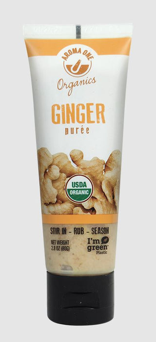 AROMA ONE: Organic Ginger Puree, 2.8 oz