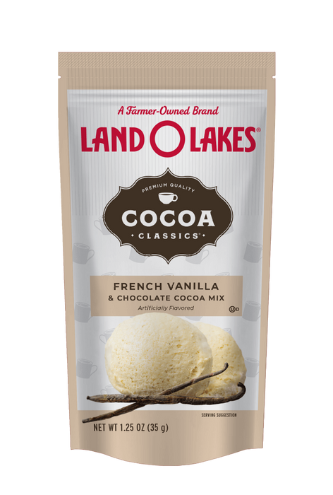 COCOA CLASSICS: French Vanilla and Chocolate Cocoa Mix, 1.25 oz