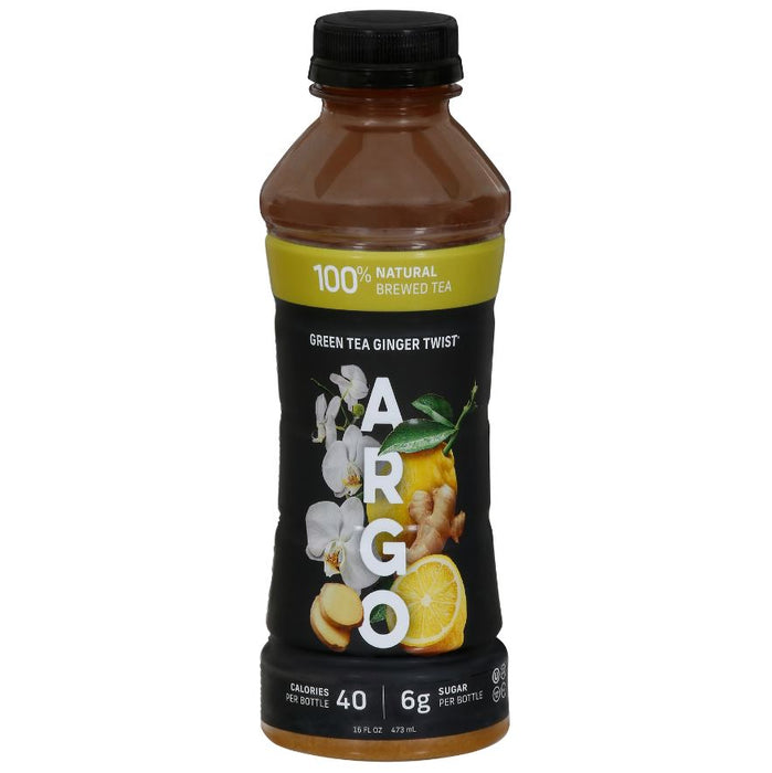 ARGO TEA: Green Tea Ginger Twist, 16 fo