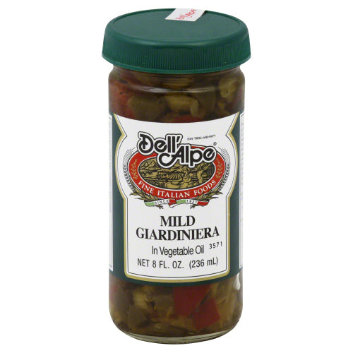 DELL ALPE: Mild Giardiniera, 8 oz