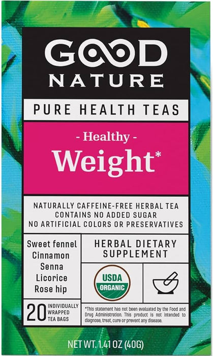 GOOD NATURE: Healthy Weight Tea, 1.41 oz