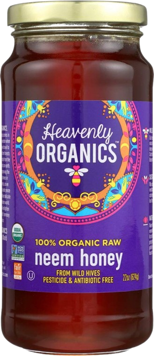 HEAVENLY ORGANICS: Neem Honey, 22 oz
